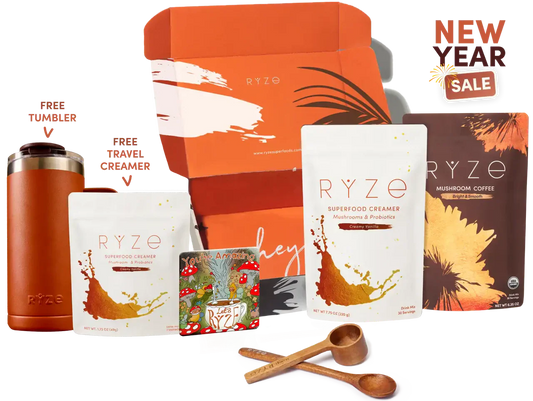 RYZE n Shine Bundle (Coffee + Creamer) Choice A49
